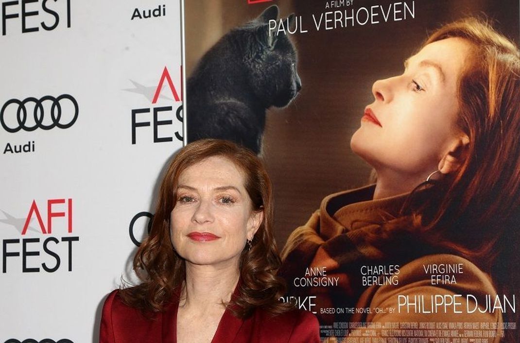 Wird Isabelle Huppert bei den Oscars Geschichte schreiben? ©WENN.com