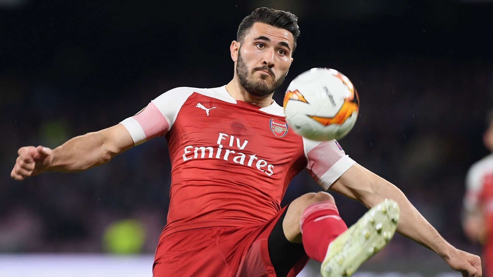 
                <strong>Sead Kolasinac</strong><br>
                2012-2017: FC Schalke 04Seit 2017 beim FC Arsenal
              