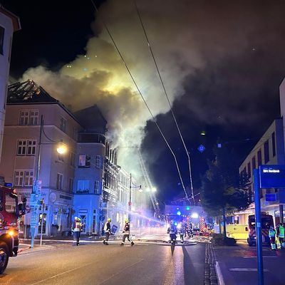 Brand in Eberswalde