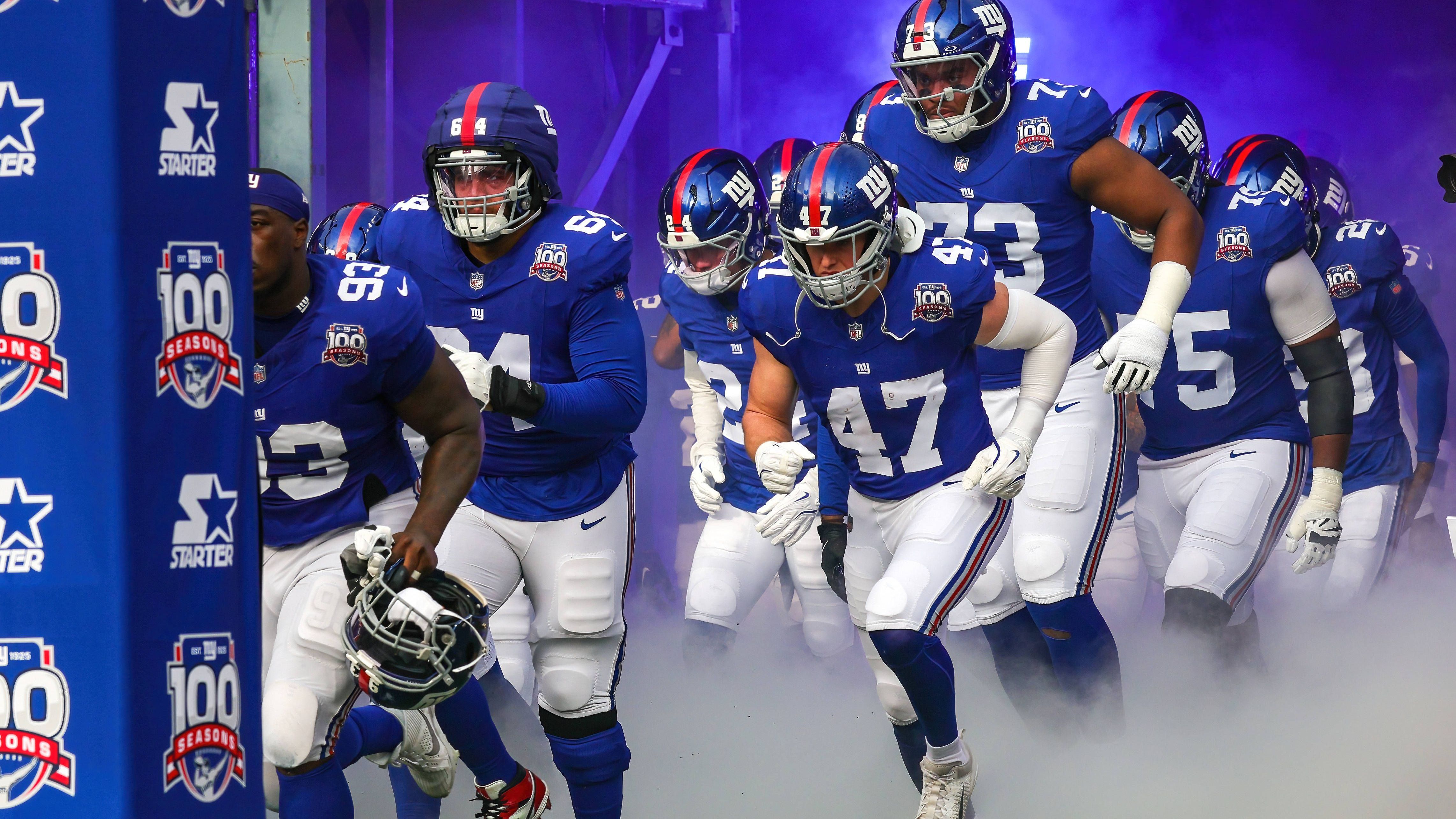 <strong>Platz 22: New York Giants<br>Penalty Yard Differential: -58</strong><br>Selbst erhaltene Penalties: 928 Yards<br>Penalties der Gegner: 870 Yards