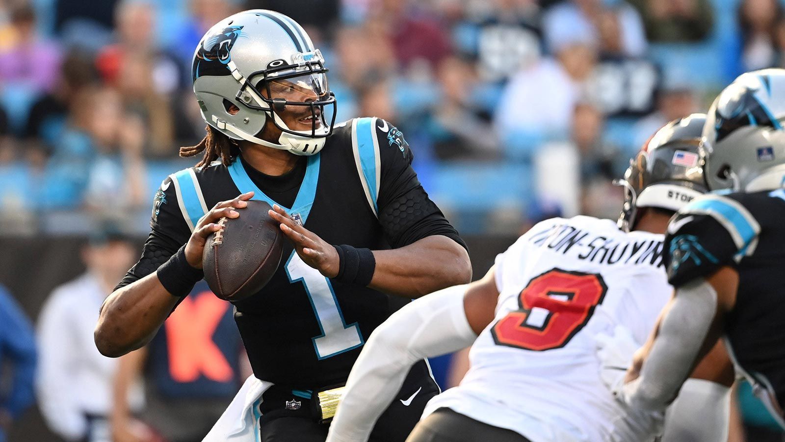 
                <strong>Platz 3: Cam Newton</strong><br>
                &#x2022; Rushing Touchdowns: 75<br>&#x2022; Aktuelles Team: Free Agent<br>&#x2022; Letztes Team: Carolina Panthers<br>&#x2022; In der NFL seit: 2011<br>Newton ist zudem der Quarterback mit den meisten Rushing Touchdowns.
              