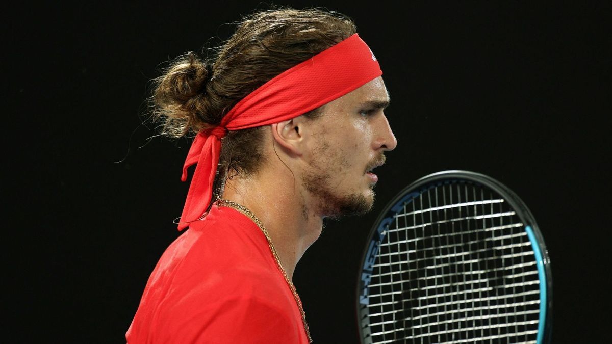 Im Spiel stets mit &quot;Man Bun&quot;: Alexander Zverev