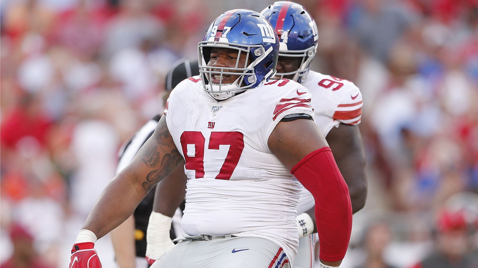 <strong>Platz 22: New York Giants<br></strong>Neuzugang Brian Burns soll den harmlosen Pass Rush der Giants-Defensive ankurbeln. Mit Defensive Tackle Dexter Lawrence steht ein Superstar in New York unter Vertrag. Die Secondary verfügt über einige talentierte Spieler, die allerdings - zumindest letzte Saison - die PS nicht wirklich oder nur sehr selten auf die Straße bekamen.&nbsp;