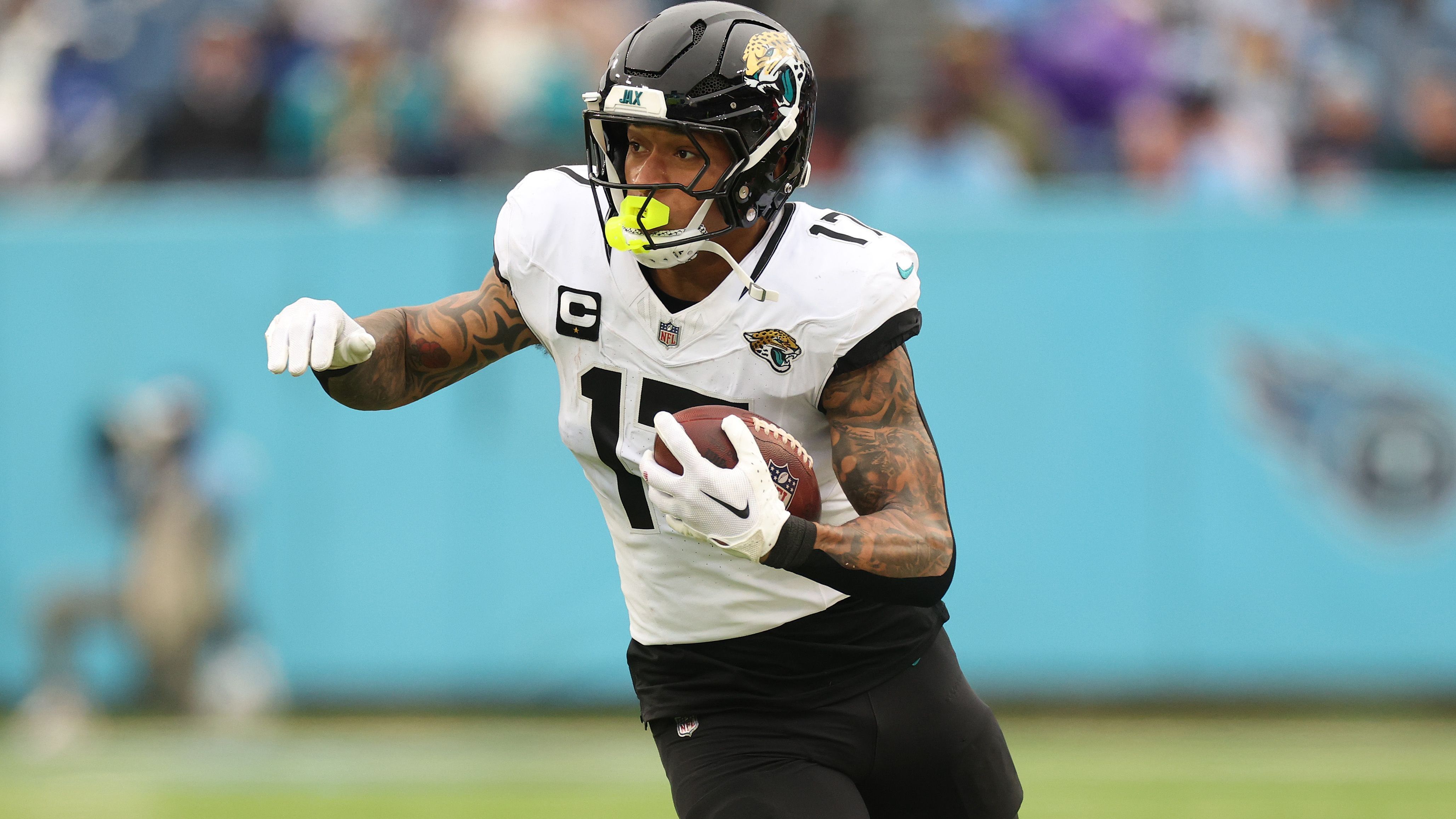 <strong>Evan Engram (Tight End)</strong><br>Letztes Team: Jacksonville Jaguars<br>In der Liga seit: 2017<br>Letztes Durchschnittsgehalt: 13,8