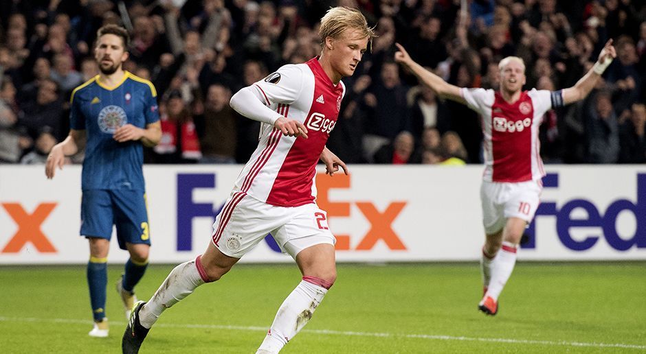 
                <strong>Platz 8: Kasper Dolberg (Ajax Amsterdam)</strong><br>
                Alter: 19.Position: Sturm.Vertrag bis: 2021.
              