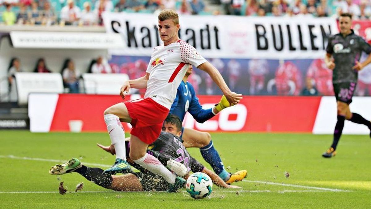Timo Werner mit einem Doppelpack gegen Freiburg