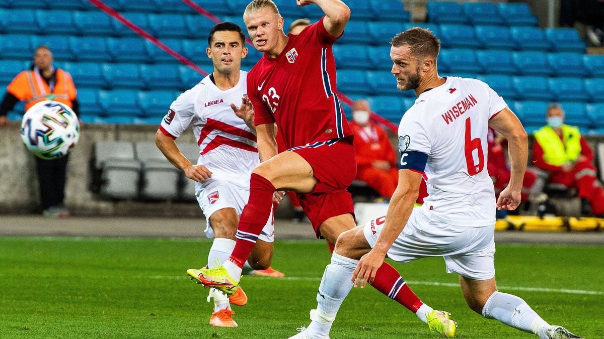 Haaland gegen Gibraltar