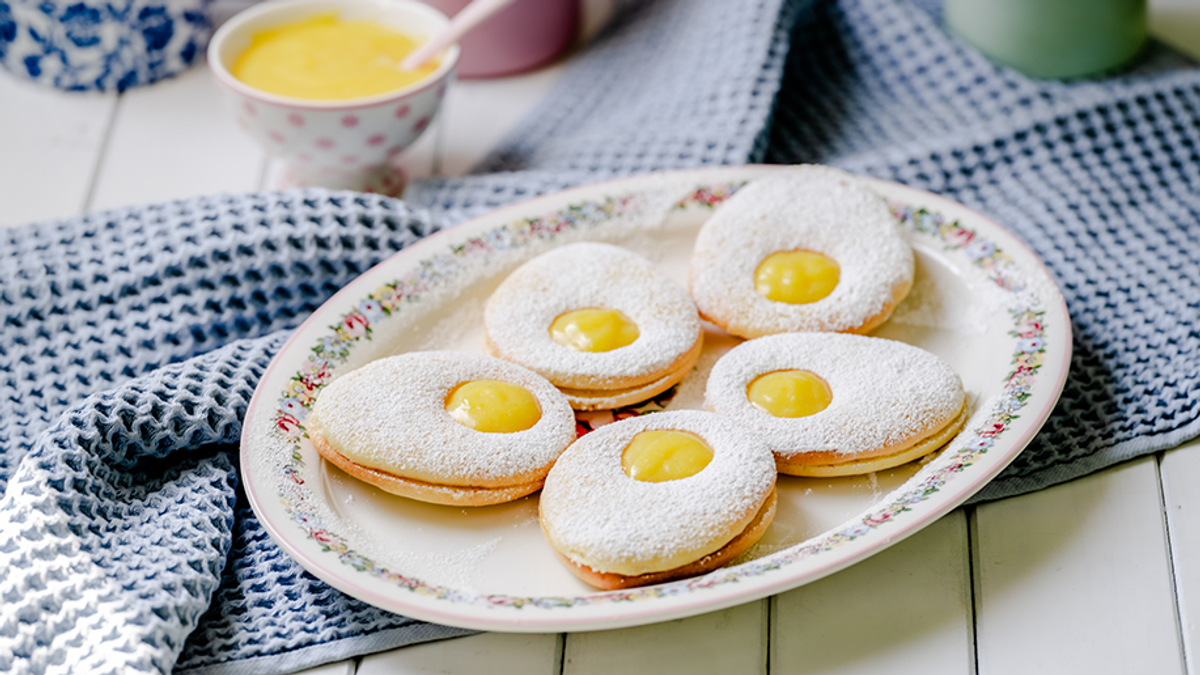 Osterkekse mit Lemon Curd