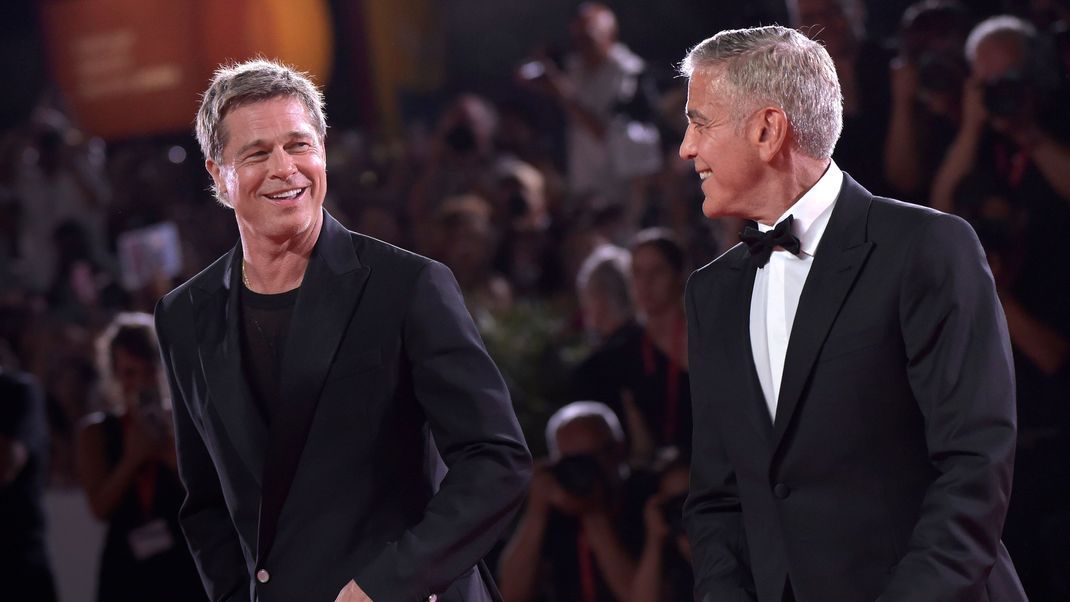 Bromance in Hollywood: Brad Pitt (links) und George Clooney sind wieder zurück!