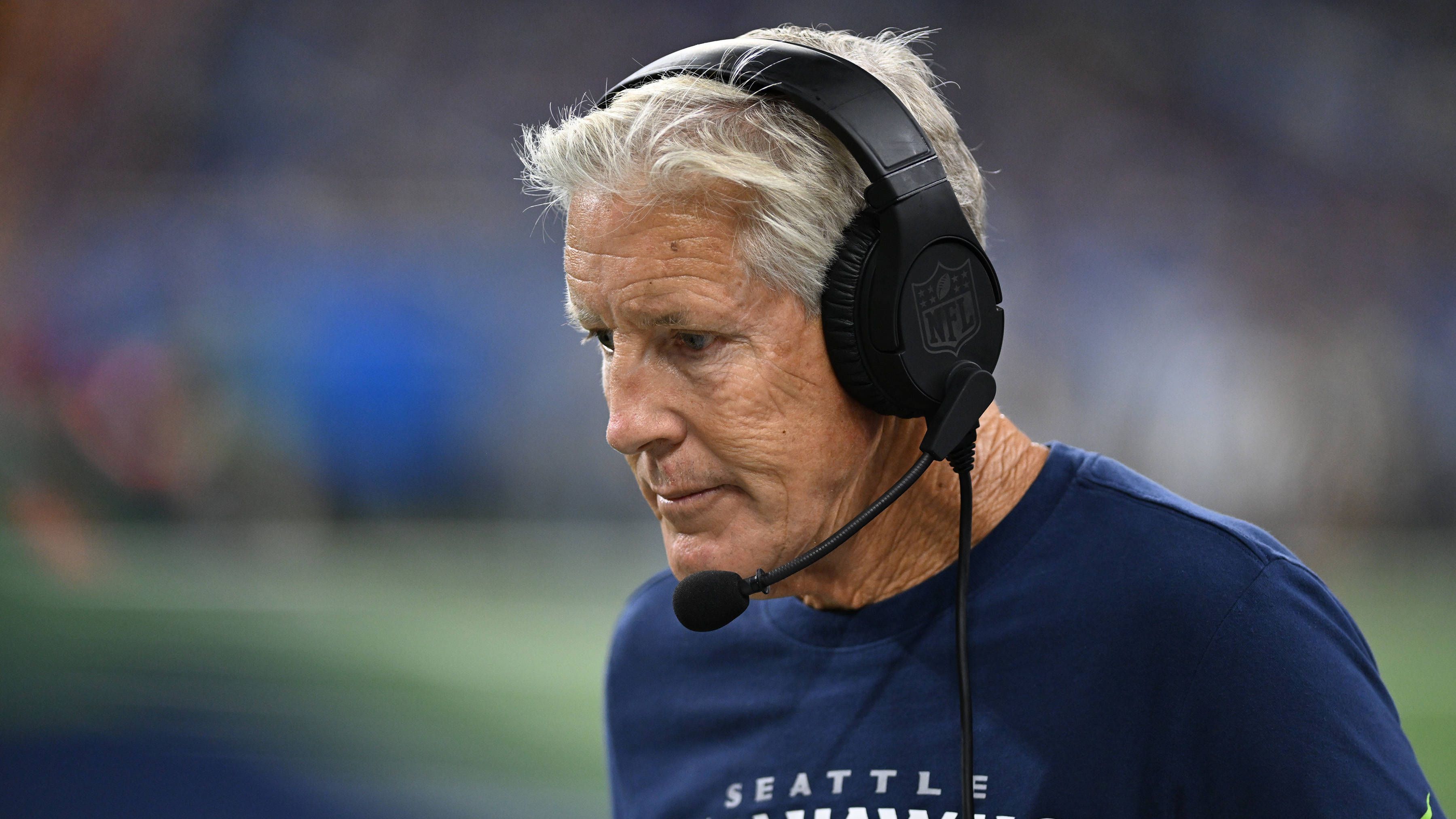 <strong>Pete Carroll (Seattle Seahawks)</strong><br>Höchste Niederlage: Seattle Seahawks vs. Los Angeles Rams 7:42<br>Punktedifferenz: -35<br>Saison: 2017