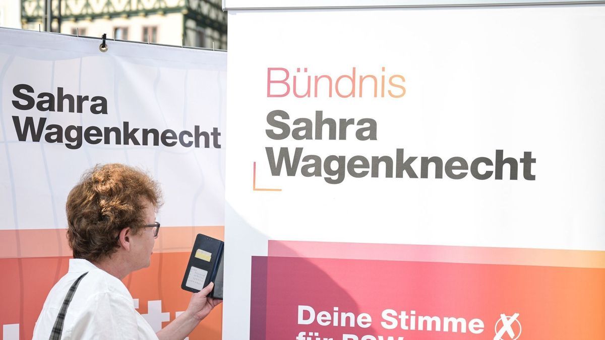 Wahlkampf BSW