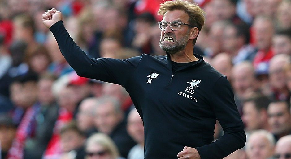 
                <strong>Jürgen Klopp</strong><br>
                Funktioniert der Menschenfänger Jürgen Klopp auch auf Englisch? Nach mehr als zwei Jahren in Liverpool lautet die Antwort: Definitiv! Mit seiner oft flapsigen Art, seinen Emotionsausbrüchen an der Seitenlinie und natürlich dem notwendigen Erfolg im Rücken hat Klopp längst in die Herzen der Liverpool-Fans erobert. Nur eines fehlt ihm noch zum ultimativen Glück: Ein Titel.
              