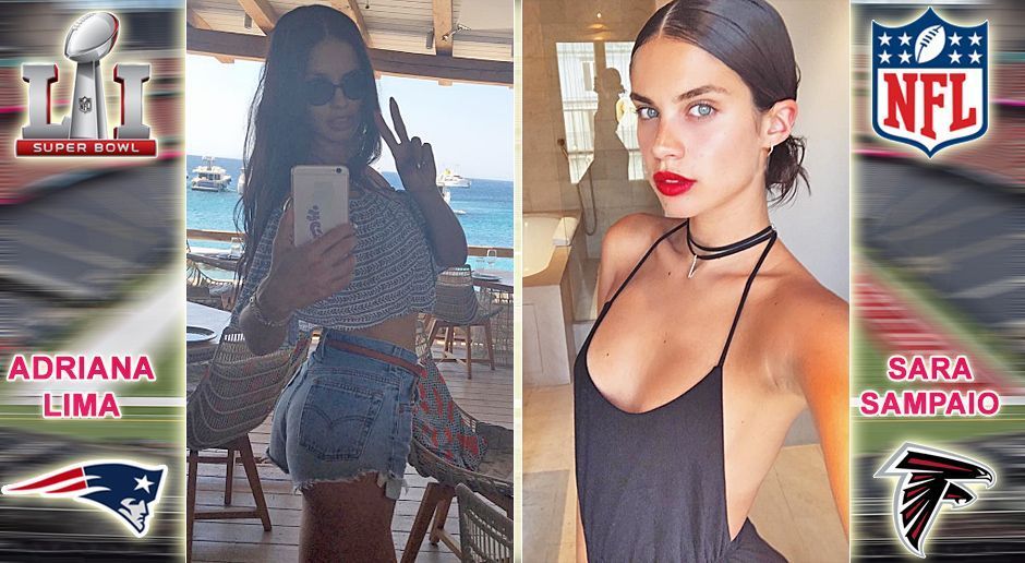 
                <strong>Adriana Lima und Sara Sampaio</strong><br>
                Die Super-Bowl-Party "Leather and Laces" findet übrigens jährlich in der Stadt statt, in der auch der Super Bowl ist. Im vergangenen Jahr war Schönheit Emily Ratajkowski der Host. Hoffentlich finden wir auch bald einen aktuellen Aufhänger, um Sie im 1-Uhr-Post begrüßen zu können.
              