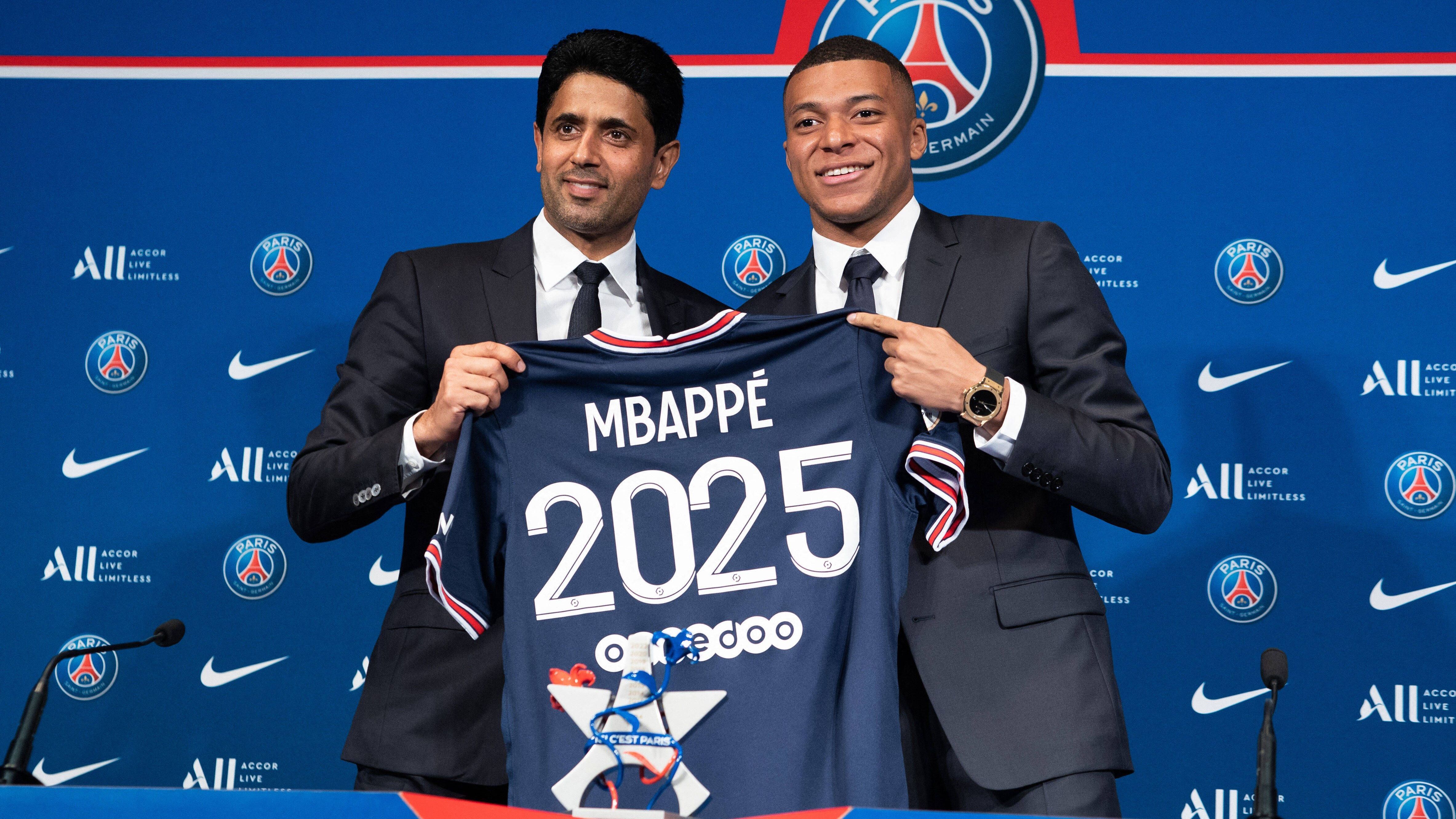 <strong>Paris Saint-Germain</strong><br>Oder grüßt am Ende doch das tägliche Murmeltier und Mbappe verlängert erneut seinen Vertrag bei PSG? Ausschließen kann man im Fußball nie etwas.