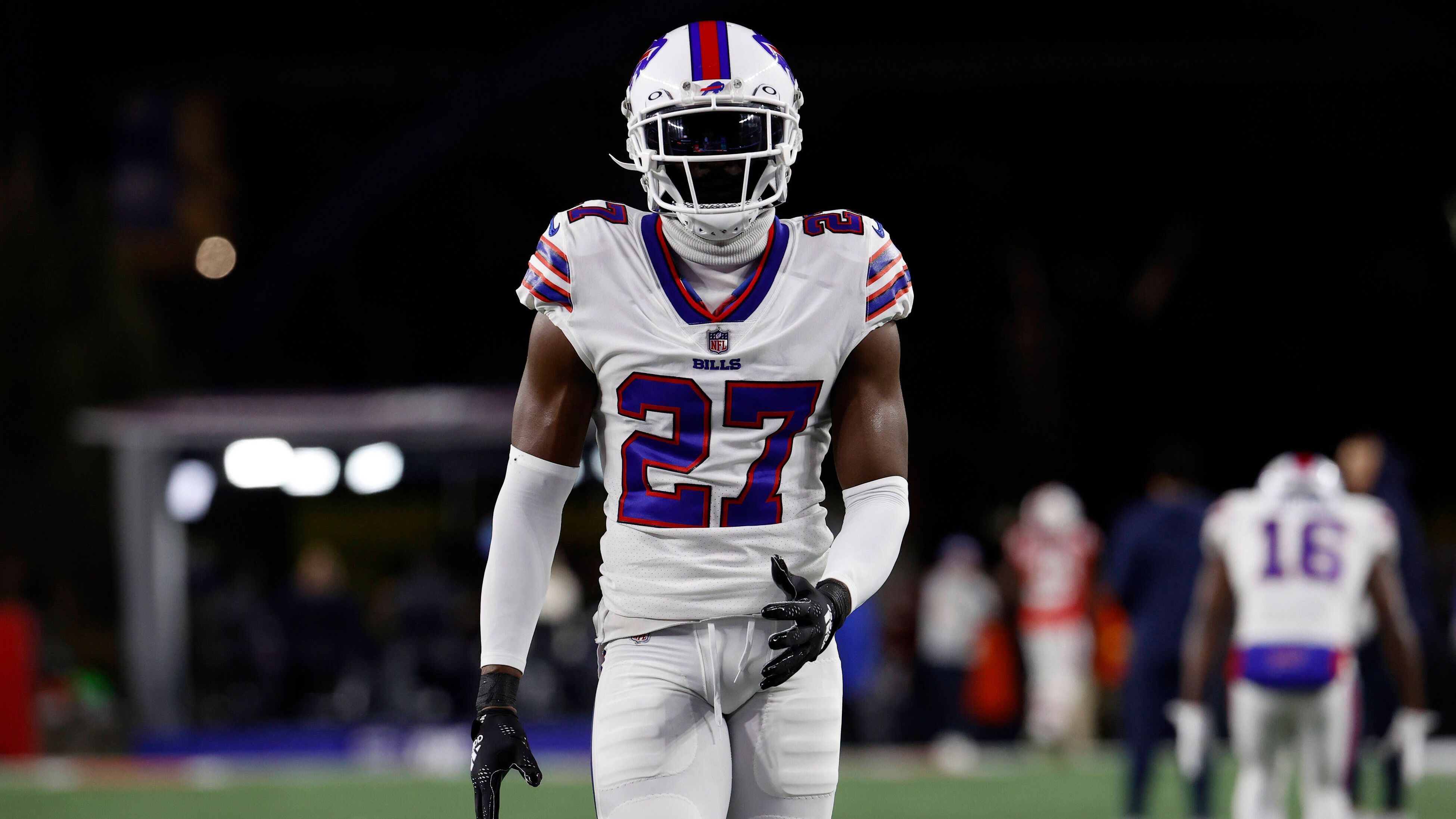 <strong>Tre'Davious White (Cornerback)</strong><br>Der zweimalige Pro Bowler Tre'Davious White spielte seit 2017 für die Bills und kam in 82 Spielen auf 242 Tackles und 18 Interceptions. Mit Whites Abgang generieren die Bills ab dem 1. Juni demnach 10,2 Millionen Dollar Cap Space bei 6,2 Millionen Dollar Dead Cap.
