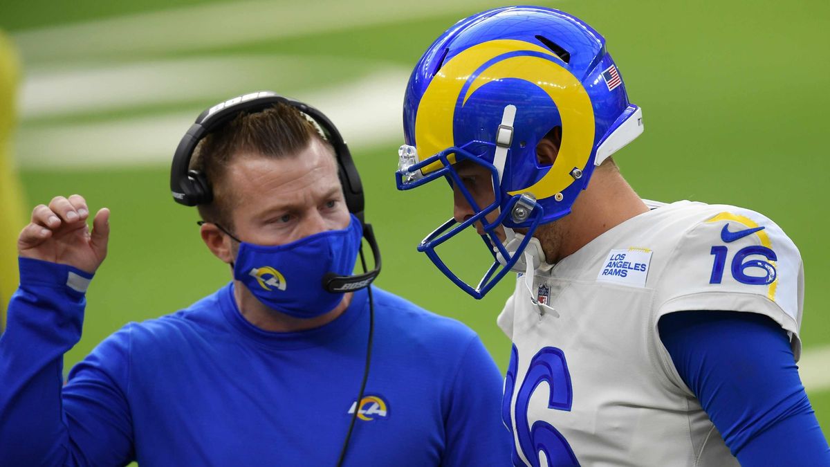 Jared Goff Sean McVay