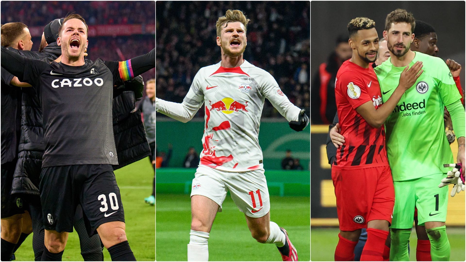 
                <strong>DFB-Pokal: Das Power Ranking vor dem Halbfinale</strong><br>
                Die Halbfinalspiele im DFB-Pokal stehen an: Am Dienstag empfängt zunächst der SC Freiburg RB Leipzig, am Mittwoch trifft der VfB Stuttgart auf Eintracht Frankfurt. Vier Teams, zwei Plätze für die Fahrt nach Berlin und nur einer kann am Ende den Pokal in die Höhe recken. Welches Team hat aktuell die besten Karten für den Pokalsieg? Und für wen könnte die Reise bereits in dieser Woche enden? ran hat das Power Ranking zu den vier Halbfinalisten zusammengestellt.• <a href="https://www.ran.de/fussball/dfb-pokal/news/halbfinale-heute-live-uebertragung-tv-livestream-liveticker-leipzig-frankfurt-stuttgart-sc-freiburg-153741" data-url-id="51918">DFB-Pokal live: So seht ihr die beiden Halbfinals im TV und im Livestream</a><br>• <a href="https://www.ran.de/fussball/dfb-pokal/news/sc-freiburg-rb-leipzig-heute-live-dfb-pokal-uebertragung-im-free-tv-livestream-und-im-liveticker-173588" data-url-id="51919">DFB-Pokal live: So seht ihr SC Freiburg vs. RB Leipzig im TV und im Livestream</a><br>
              