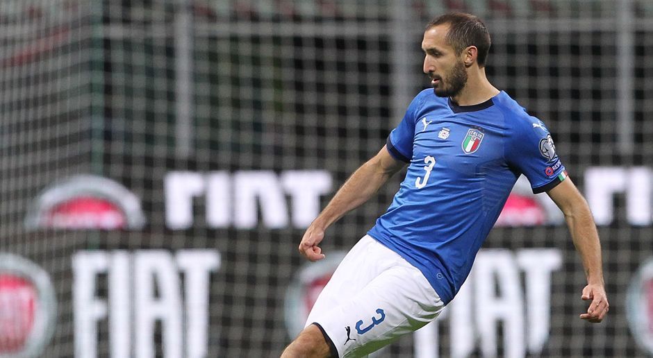 
                <strong>Innenverteidiger: Girgio Chiellini</strong><br>
                Nation: ItalienVerein: Juventus TurinAlter: 33
              