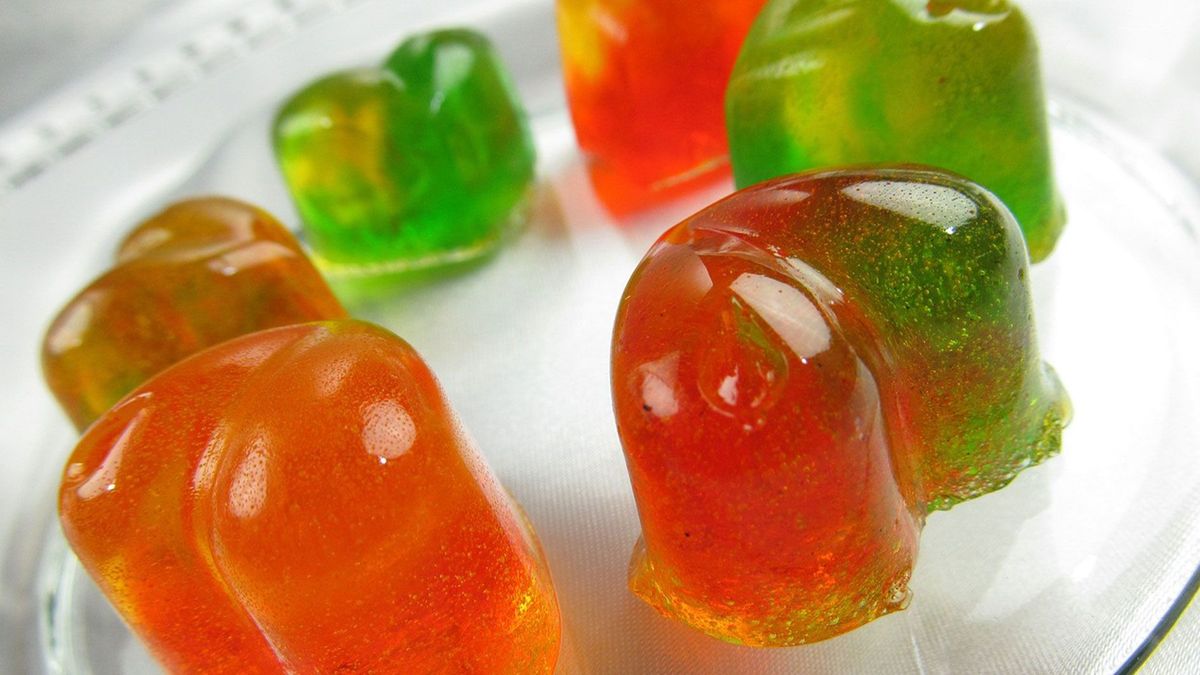 Selbstgemachte Gummibärchen