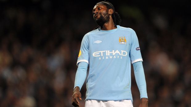 
                <strong>Platz 9 - Emmanuel Adebayor (Mittelstürmer)</strong><br>
                Nationalität: TogoWechsel: vom FC Arsenal zu Manchester CityZeitpunkt des Wechsels: Juli 2009Ablösesumme: 29 Millionen Euro
              