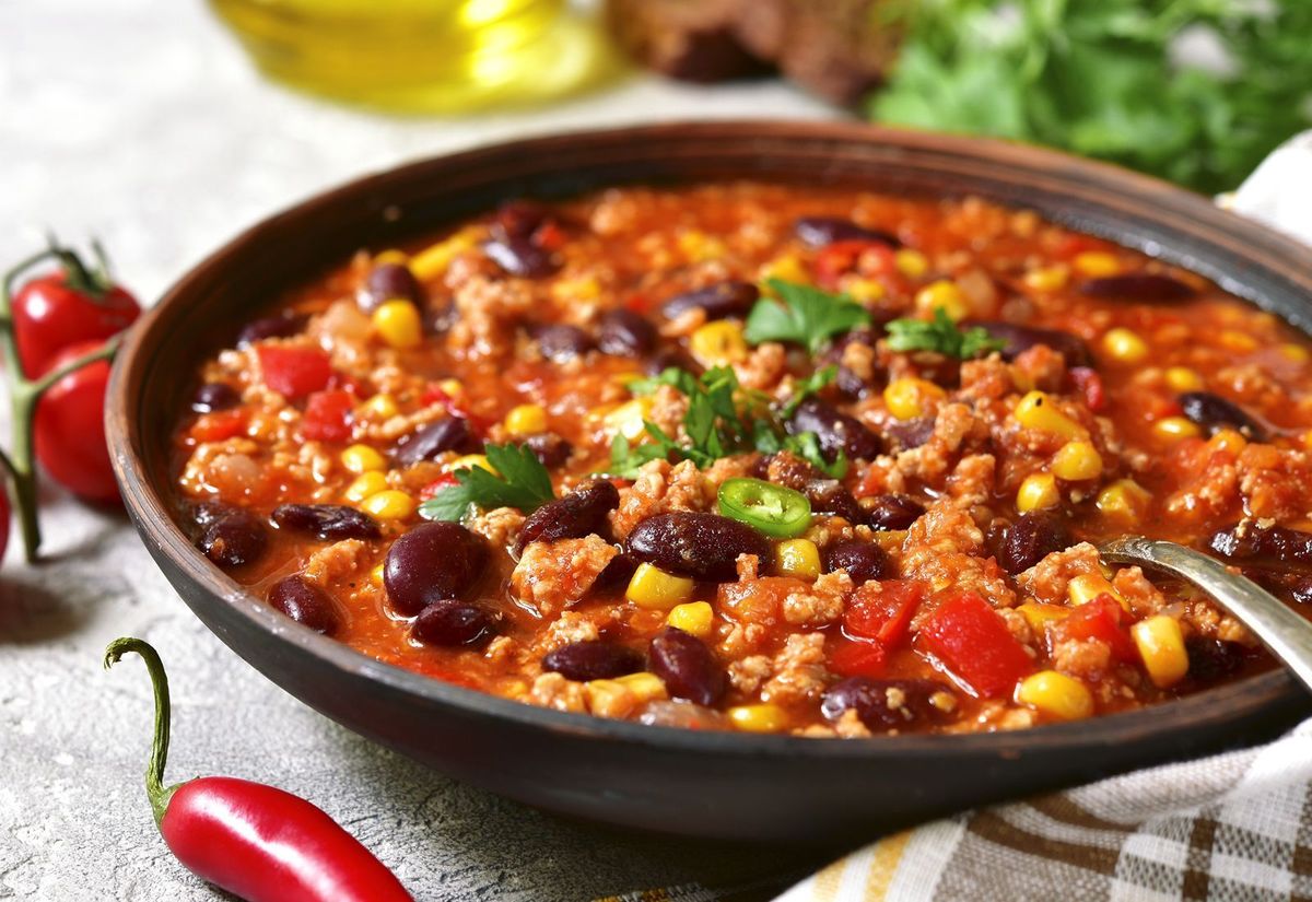 Chili Con Carne mit Zimt & Zartbitterschokolade