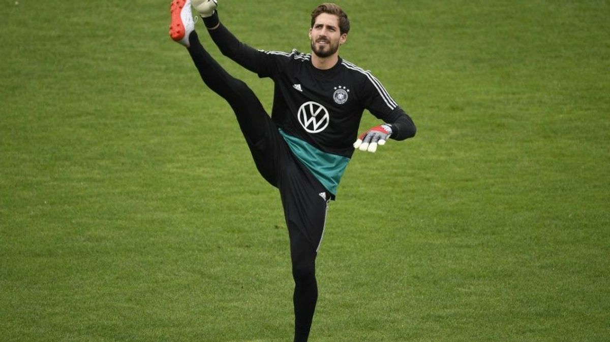 Auf dem Quiz-Stuhl: Kevin Trapp