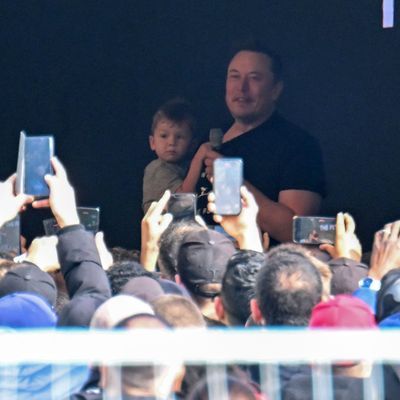 Elon Musk in Grünheide