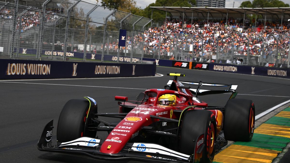 AUSTRALIAN GRAND PRIX, Lewis Hamilton of Ferrari during Qualifying at Albert Park Circuit in Melbourne, Victoria, Saturday, March 15, 2025. ( !ACHTUNG: NUR REDAKTIONELLE NUTZUNG, KEINE ARCHIVIERUNG...