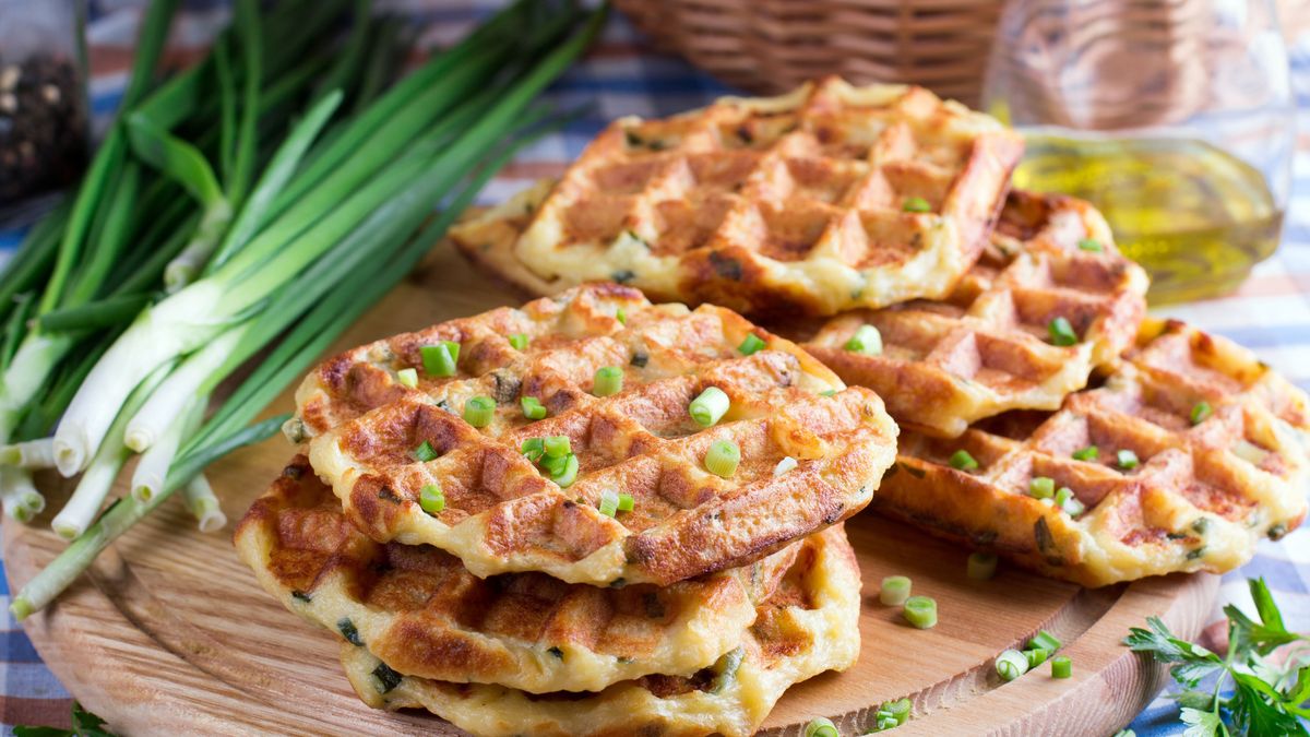 Kartoffelwaffeln