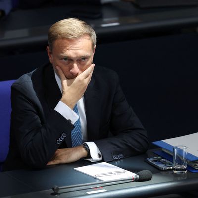 FDP-Chef Christian Lindner im Bundestag