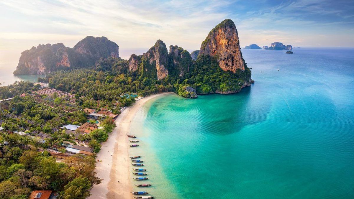 Krabi in Thailand ist bei Reisenden aus Deutschland gefragt.