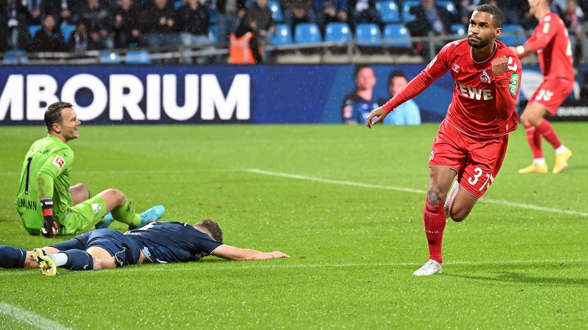 Linton Maina erzielte den späten Ausgleich für Köln
