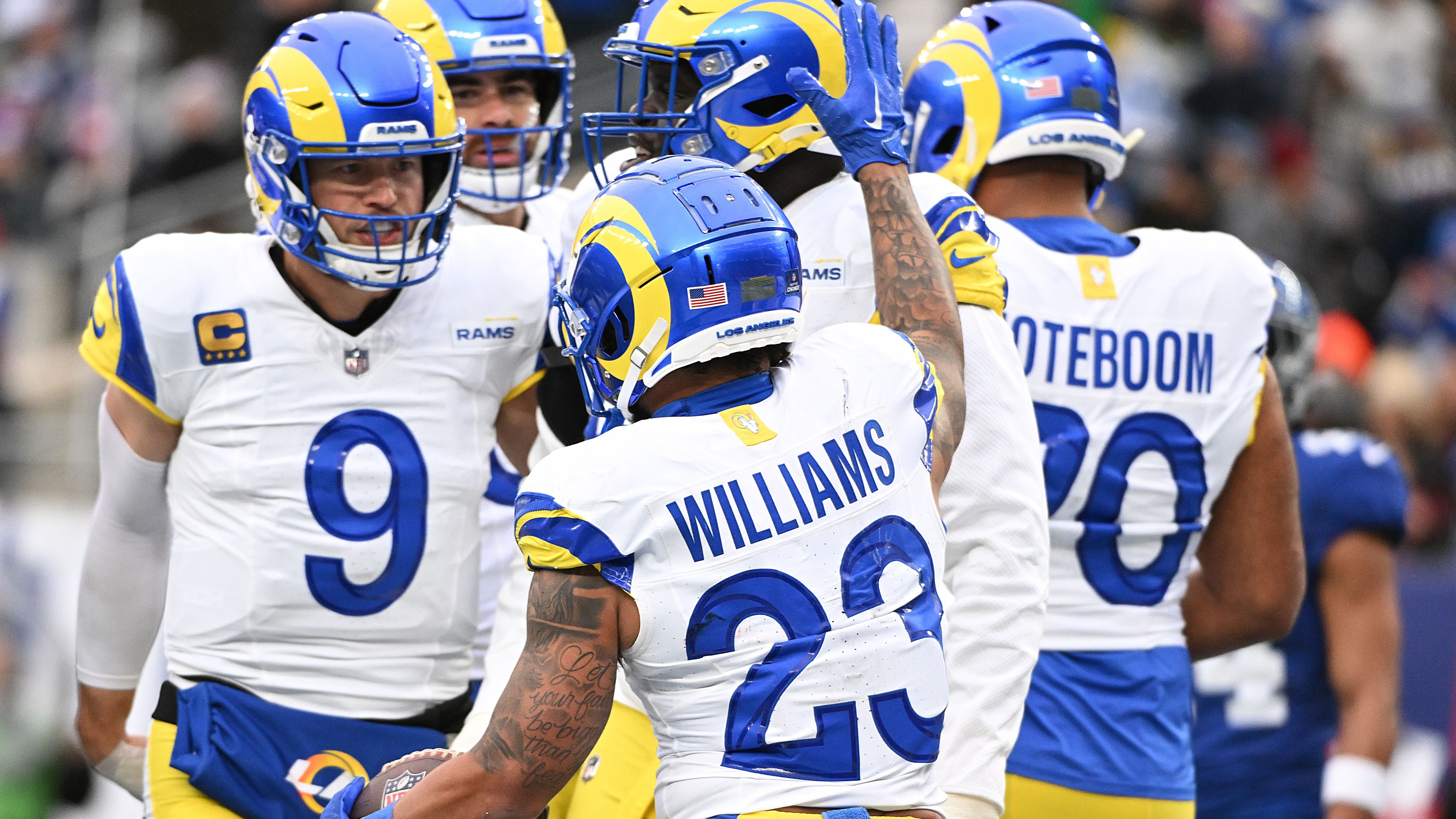 <strong>Platz 9: Los Angeles Rams</strong><br>Erfolgsquote: 25 Prozent<br>Touchdowns insgesamt: 44