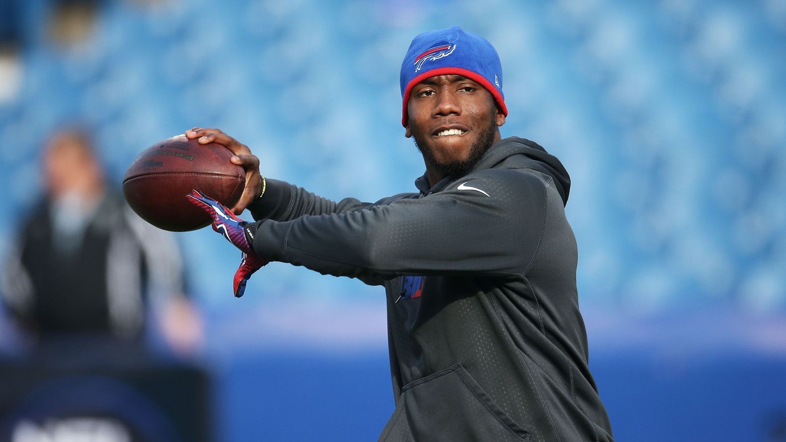 
                <strong>Buffalo Bills (2015)</strong><br>
                Daraufhin verbrachte Johnson die Saison bei den Buffalo Bills, absolvierte dort aber kein einziges Spiel.
              
