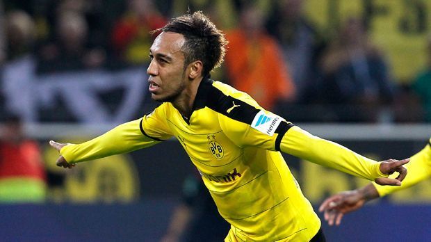 
                <strong>Pierre-Emerick Aubameyang (Saison 2015/16)</strong><br>
                Pierre-Emerick Aubameyang (Saison 2015/16): 13 Tore. Aktuell sind mehrere europäische Vereine hinter Dortmunds Top-Torjäger her. Und das ist nicht verwunderlich: In zehn Bundesliga-Spielen trifft der 26-Jährige lediglich gegen den FSV Mainz 05 das Tor nicht und zieht gleich mit ...
              