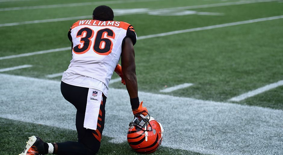 
                <strong>Shawn Williams (Cincinnati Bengals)</strong><br>
                Shawn Williams kugelte sich in der zweiten Woche der Preseason den Ellbogen aus und wird den Cincinnati Bengals wohl für einige Zeit fehlen. Die Saison des Safetys ist nach Angaben von "ESPN" jedoch nicht in Gefahr. Laut den Bengals wird Williams wohl vier bis fünf Wochen ausfallen.
              