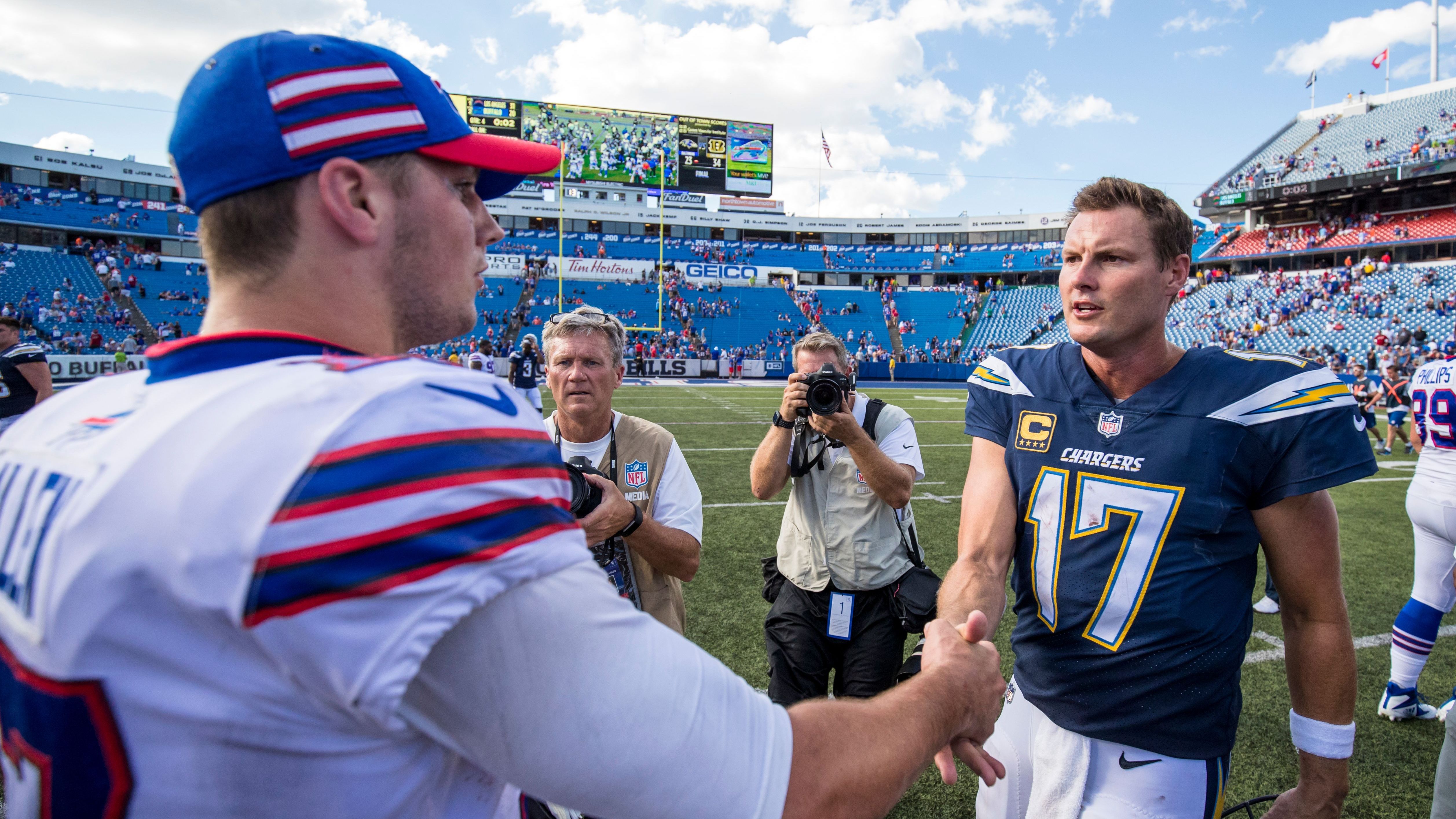 <strong>Platz 33: Josh Allen (Buffalo Bills)</strong><br>Erster NFL-Start: Week 2, 2018 vs. Los Angeles Chargers<br>Statistiken: 18/33, 245 Yards, 1 TD, 2 INT<br>QBR: 63,3