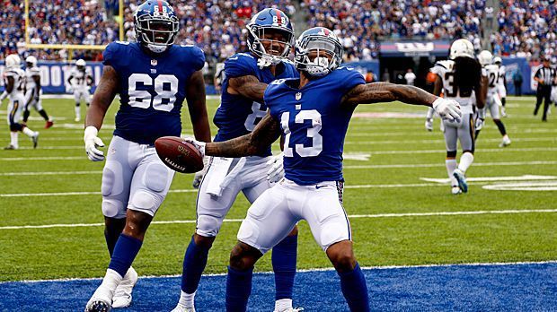 
                <strong>New York Giants</strong><br>
                Gründung: 1925Stadion: MetLife Stadium (East Rutherford)Super-Bowl-Siege: 4 (1986, 1990, 2007, 2011)Stars: Eli Manning (Quarterback), Odell Beckham Junior (Wide Receiver)Besonderheit: Die Giants um Eli Manning sind das einzige Team, dass Tom Brady im Super Bowl gleich zweimal besiegen konnte. Beide Mal galt New York als großer Außenseiter.
              