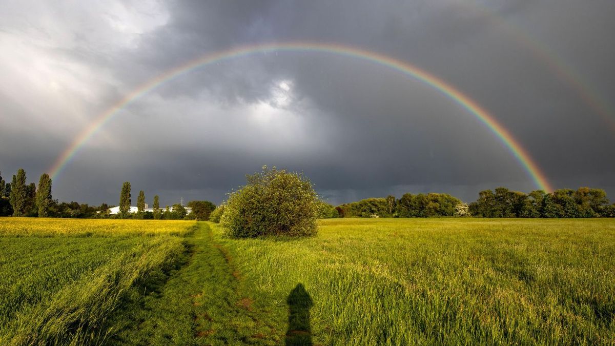 Aprilwetter Regenborgen Picture Alliance Jan Eifert Jan Eifert 218539702