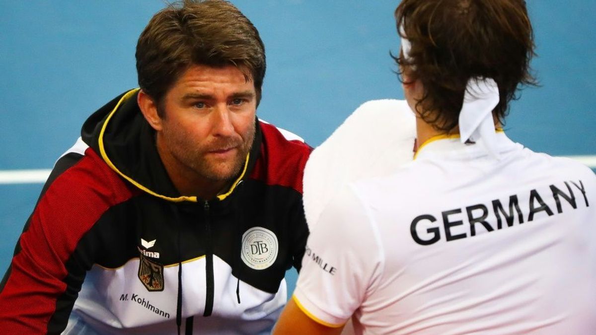 Kohlmann (l.) glaubt nicht an Rückschlag für Zverev