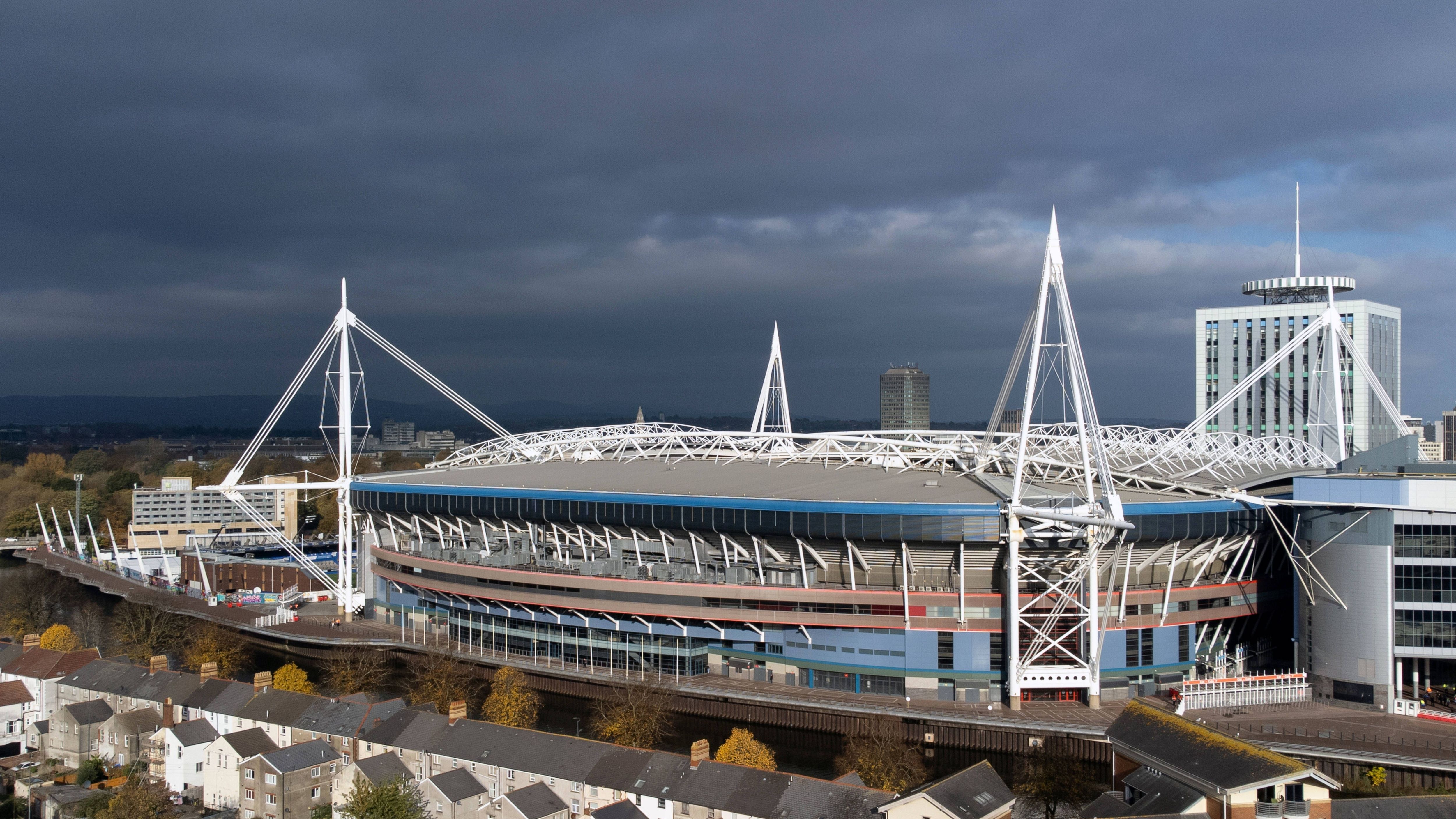 <strong>Principality Stadium (Cardiff)</strong><br>Eröffnet: 1999<br>Kapazität: 73.931 Plätze<br>Heimspielstätte von: Walisische Fußball- und Rugby-Nationalmannschaft