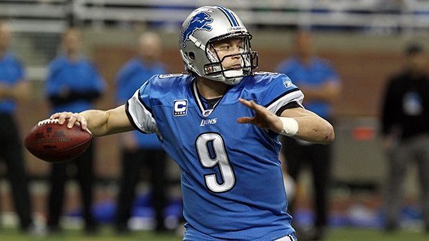 <strong>Platz 7 (geteilt) - Matthew Stafford - 50 Millionen</strong><br>Vertragsvolumen: 135 Millionen<br>Vertragslaufzeit: 5 Jahre<br>Jahr der Unterschrift: 2017<br>Position: Quarterback<br>Team: Detroit Lions