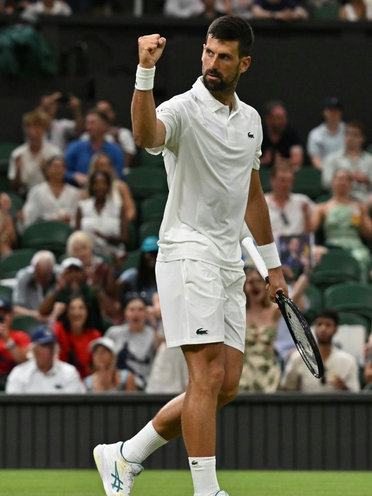 Eine Runde weiter: Novak Djokovic