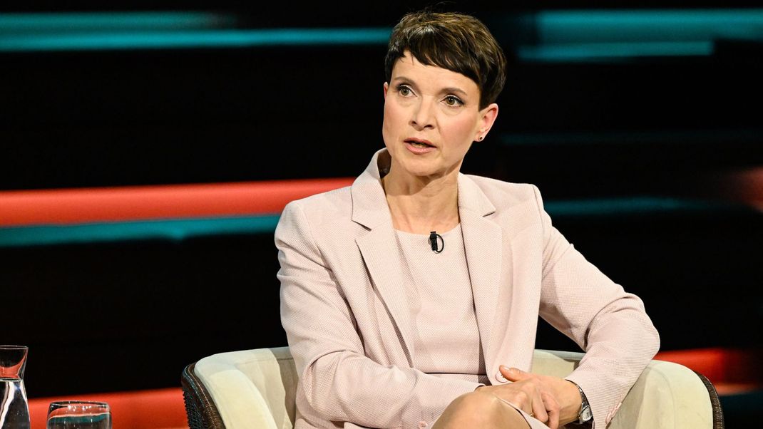 Die ehemalige AfD-Chefin Frauke Petry zu Gast bei Markus Lanz.