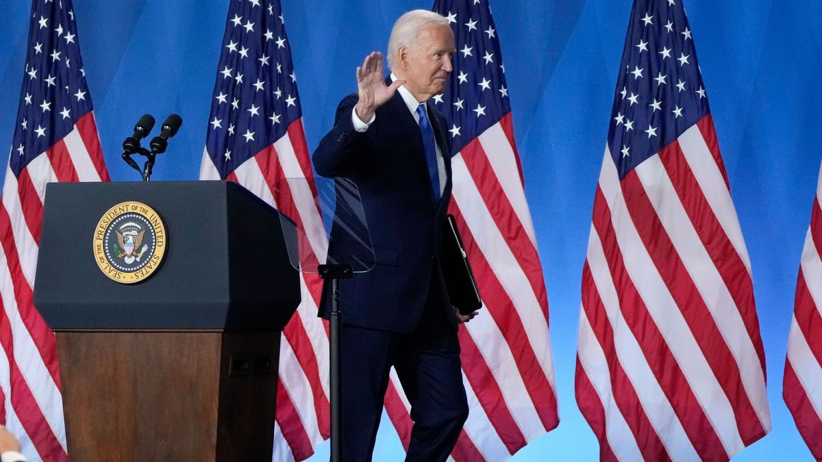 US-Präsident Joe Biden leistet sich nach seinem Selenskyj-Putin-Fauxpas einen zweiten Patzer auf dem NATO-Gipfel in Washington. 
