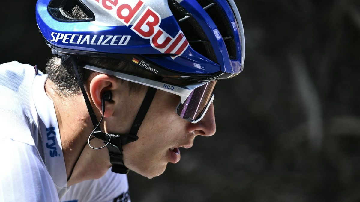 Florian Lipowitz auf dem Weg zum Mont Ventoux