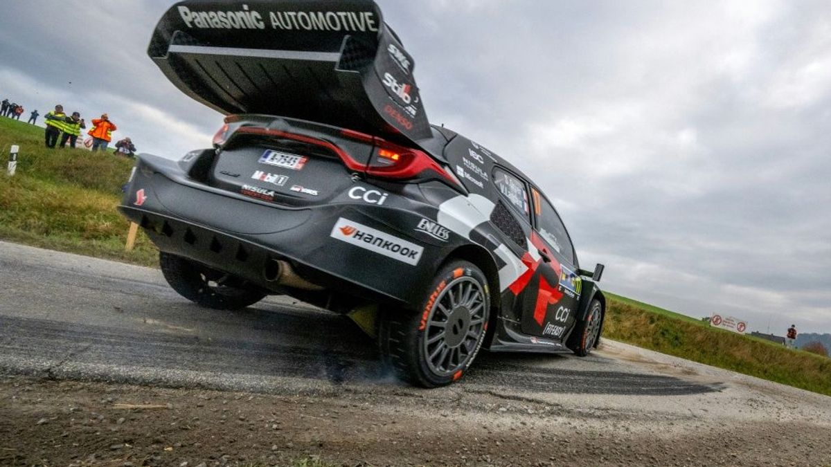 Der Toyota von Sébastien Ogier