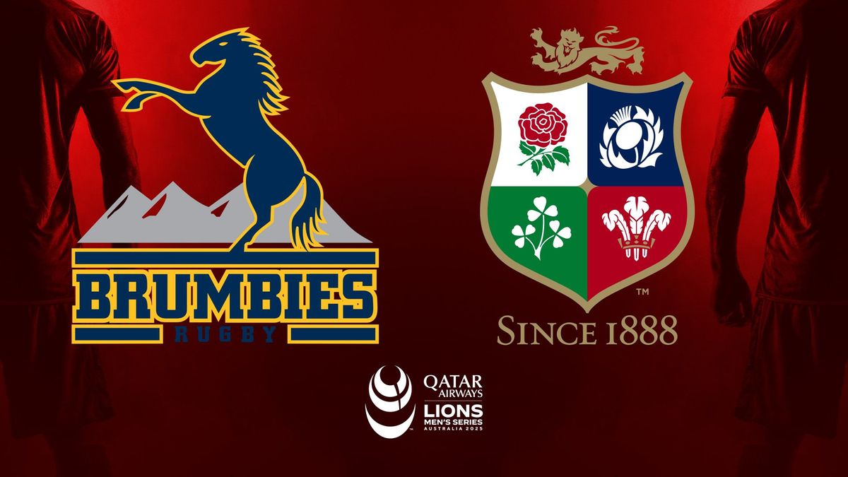 Rugby Lions Tour 2025: ACT Brumbies vs. Lions