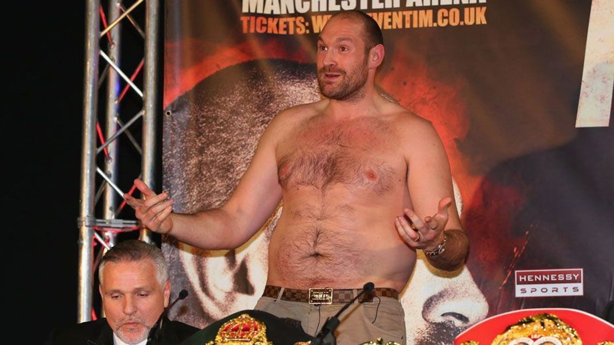 Tyson Fury fett