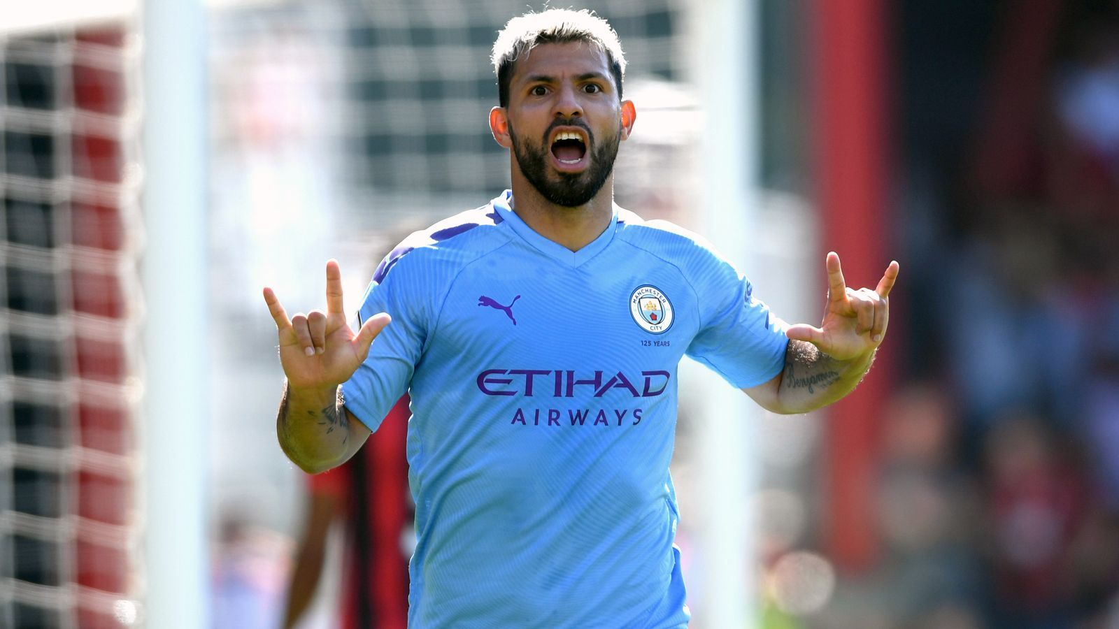 
                <strong>Angriff - Sergio Agüero</strong><br>
                Verein in der Premier League: Manchester City (2011 bis heute)Spiele in der Premier League (Tore): 251 (173)Meistertitel in der Premier League: 4
              